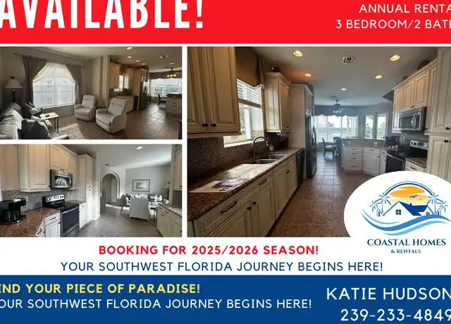Property at 9291 Bayberry Bnd, Fort Myers, FL, 33908, 3 beds, 2 baths, [object Object]