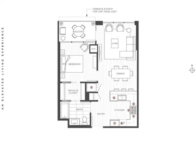 Property at 750 N Hudson Ave Unit 1003, Chicago, IL, 60654, 1 bed, 1 bath, [object Object]
