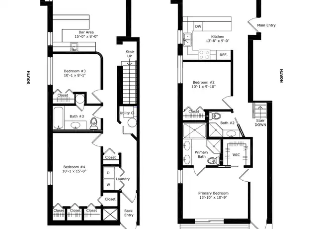 Property at 943 N Leavitt St, Chicago, IL, 60622, 4 beds, 3 baths, [object Object]