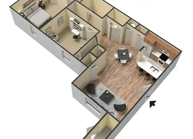 Property at 2634 E Lake Blvd Unit 1011, Tunica Resorts, MS, 38664, 3 beds, 2 baths, [object Object]