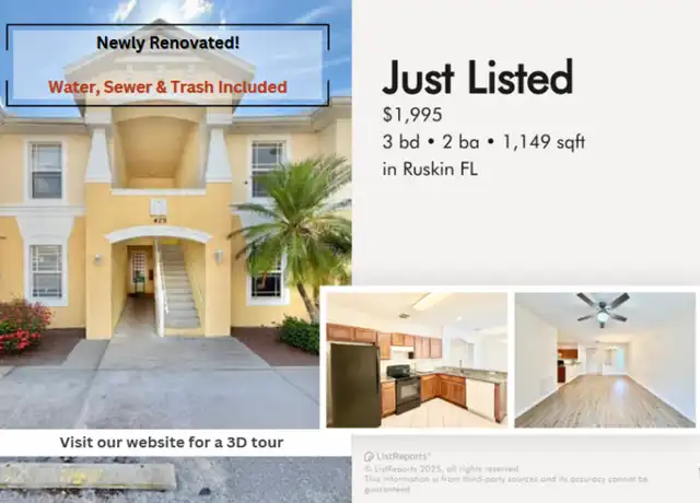 Property at 429 Newmont Cir Unit 202, Ruskin, FL, 33570, 3 beds, 2 baths, [object Object]
