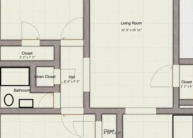 Property at 2003 E Ocean View Ave Unit B, Norfolk, VA, 23503, 2 beds, 1 bath, [object Object]