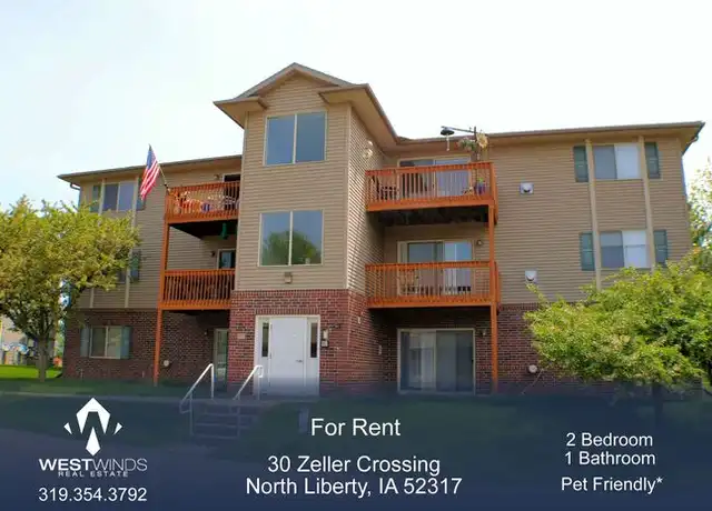 Property at 30 Zeller Xing #309, North Liberty, IA, 52317, 2 beds, 1 bath, [object Object]