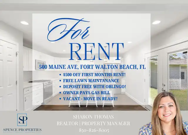 Property at 500 Maine Ave, Fort Walton Beach, FL, 32547, 3 beds, 2 baths, [object Object]