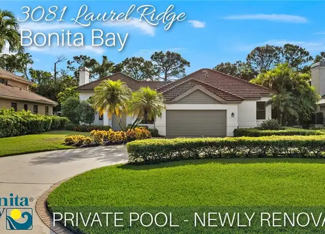 Property at 3081 Laurel Ridge Ct, Bonita Springs, FL, 34134, 3 beds, 2 baths, [object Object]