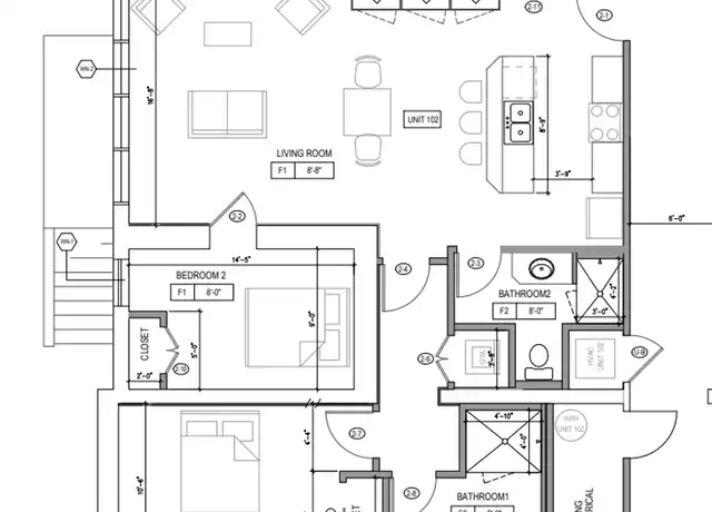 Property at 102 S Main St #102, Culpeper, VA, 22701, 2 beds, 2 baths, [object Object]