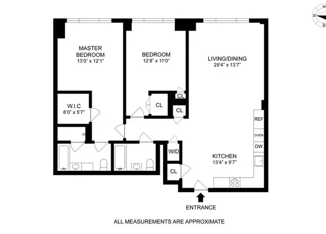 Property at 540 W 28th St Unit 2B, New York, NY, 10001, 2 beds, 2 baths, [object Object]