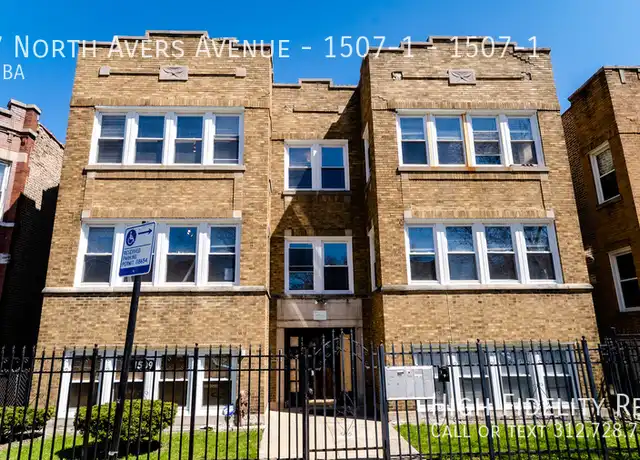 Property at 1507 N Avers Ave Unit 1507-1, Chicago, IL, 60651, 3 beds, 1 bath, [object Object]