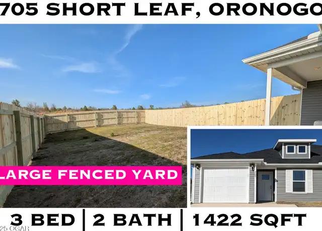 Property at 705 Short Leaf, Oronogo, MO, 64855, 3 beds, 2 baths, [object Object]