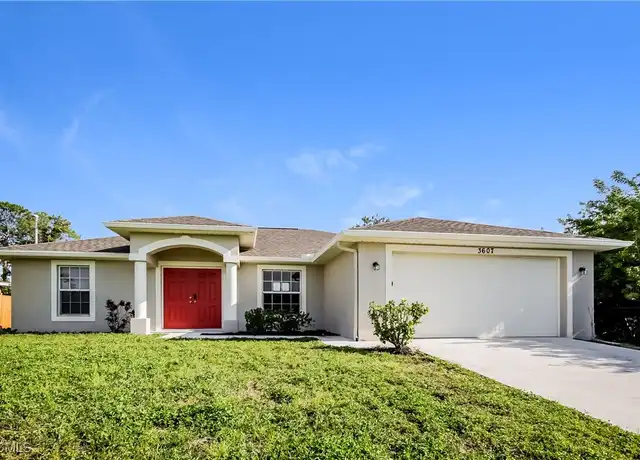 Property at 3607 75th St W, Lehigh Acres, FL, 33971, 4 beds, 2 baths, [object Object]