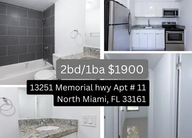 Property at 13251 Memorial Hwy Unit 11, Miami, FL, 33161, 2 beds, 1 bath, [object Object]