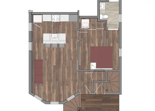 Property at 193 Vinton St Unit 193-3F, Providence, RI, 02909, 1 bed, 1 bath, [object Object]