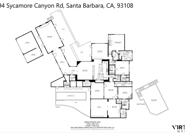 Property at 2694 Sycamore Canyon Rd, Santa Barbara, CA, 93108, 4 beds, 4.5 baths, [object Object]