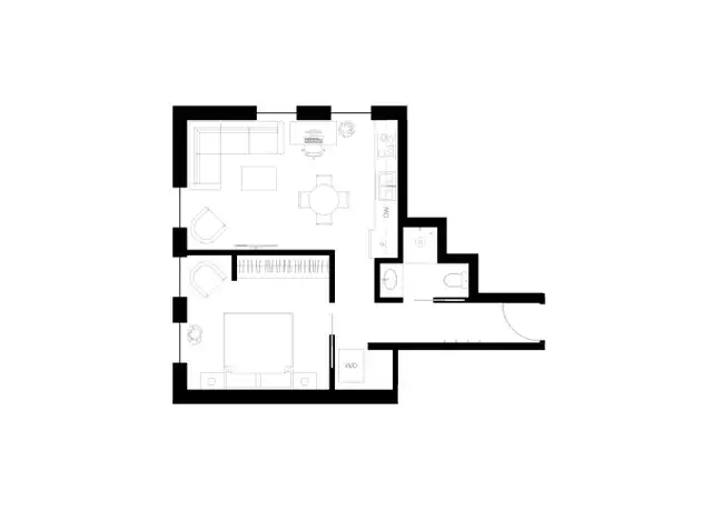 Property at 225 N Sibley Ave Unit 1, Litchfield, MN, 55355, 1 bed, 1 bath, [object Object]