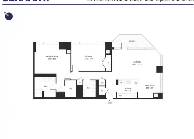 Property at 10 W End Ave Unit 29B, New York, NY, 10023, 2 beds, 2 baths, [object Object]