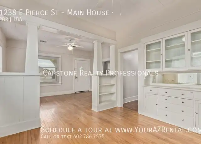 Property at 1238 E Pierce St Unit Main House, Phoenix, AZ, 85006, 2 beds, 1 bath, [object Object]