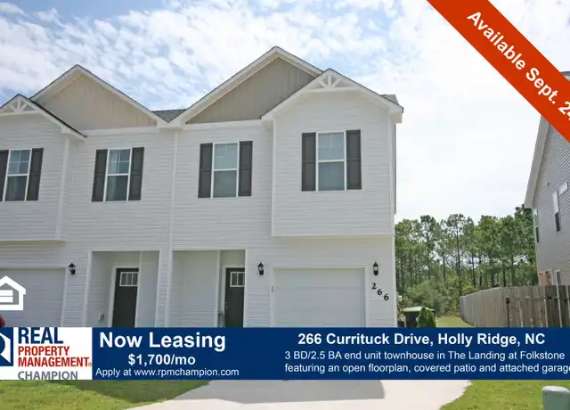 Property at 266 Currituck Dr, Holly Ridge, NC, 28445, 3 beds, 2.5 baths, [object Object]