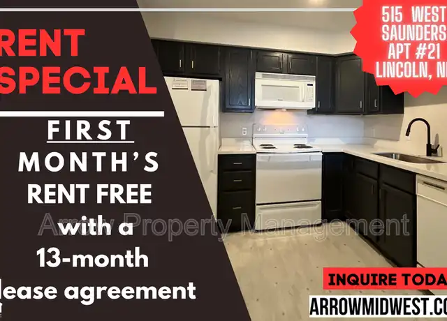 Property at 515 W Saunders Ave Unit 21, Lincoln, NE, 68521, 1 bed, 1 bath, [object Object]