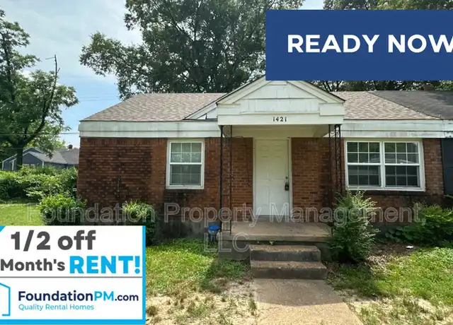 Property at 1421 Semmes St, Memphis, TN, 38114, 2 beds, 1 bath, [object Object]