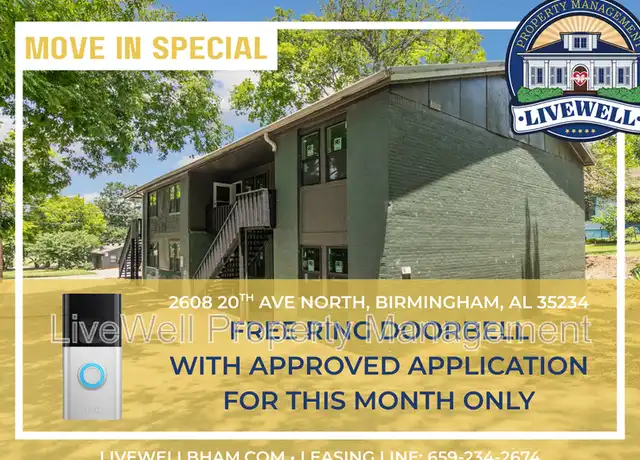 Property at 2608 20th Ave N Unit 5, Birmingham, AL, 35234, 2 beds, 1 bath, [object Object]