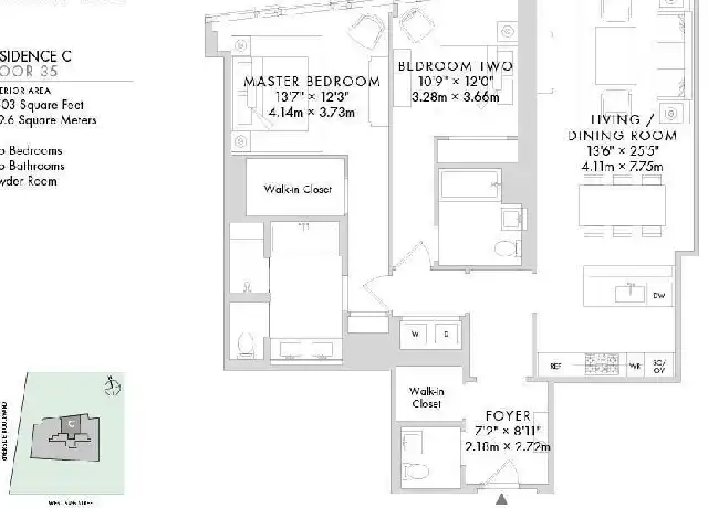 Property at 10 Riverside Blvd Unit 35C, New York, NY, 10069, 2 beds, 2.5 baths, [object Object]