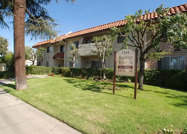 Property at KES - Kester Towers - 7244 Kester Ave, Van Nuys, CA, 91405, 1 bed, 1 bath, [object Object]