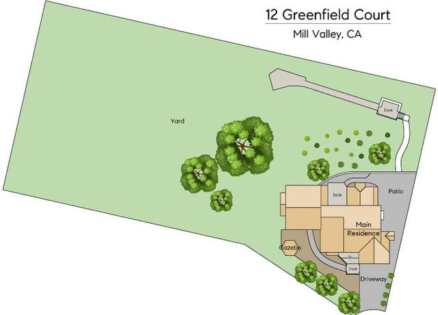 Photo of 12 Greenfield Ct, Mill Valley, CA 94941