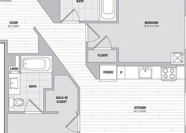 Property at 109 Kneeland St, Boston, MA, 02111, 2 beds, 2 baths, [object Object]