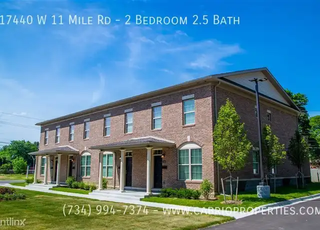 Property at 17440 W Eleven Mile Rd Unit 2 Bedroom 25 Bath, Lathrup Village, MI, 48076, 2 beds, 2.5 baths, [object Object]