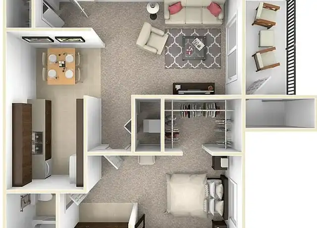 Property at Pine Manor Apartments - 6505 Valley Hi Dr, Sacramento, CA, 95823, 1-2 bed, 1 bath, [object Object]