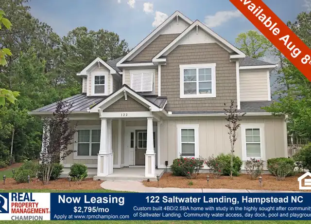 Property at 122 Saltwater Landing Dr, Hampstead, NC, 28443, 4 beds, 2.5 baths, [object Object]