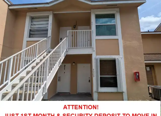 Property at 8009 SW 21st Ct #8009, Miramar, FL, 33025, 1 bed, 1 bath, [object Object]