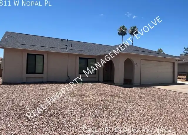 Property at 811 W Nopal Pl, Chandler, AZ, 85225, 3 beds, 2 baths, [object Object]