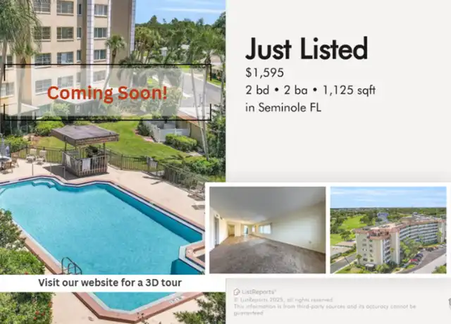 Property at 8950 Park Blvd, Seminole, FL, 33777, 2 beds, 2 baths, [object Object]