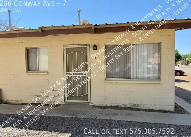 Property at 206 W Conway Ave Unit 7, Las Cruces, NM, 88005, 2 beds, 1 bath, [object Object]