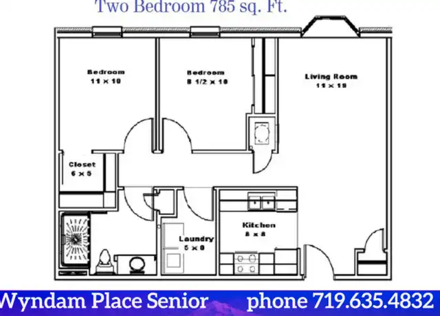 Property at 725 S Weber St Unit 120, Colorado Springs, CO, 80903, 2 beds, 1 bath, [object Object]