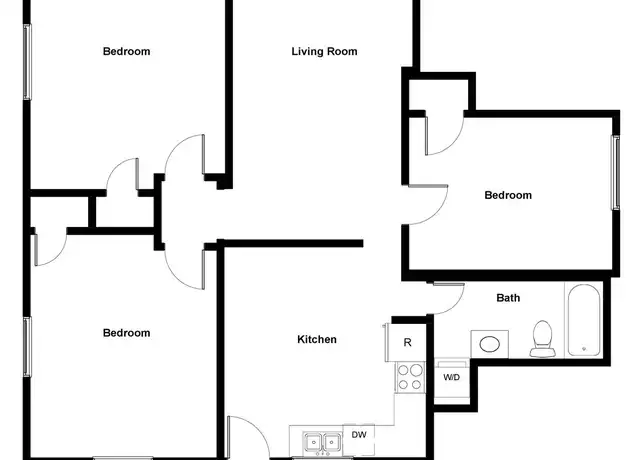 Property at 114 Highland Pl Unit 1, Ithaca, NY, 14850, 3 beds, 1 bath, [object Object]