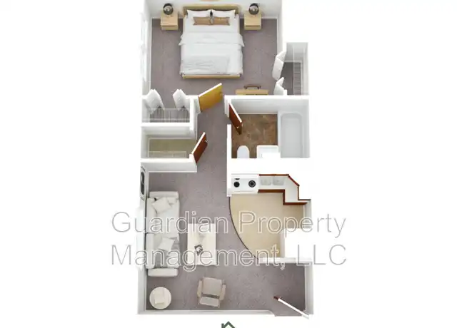 Property at 1115 N College Dr Unit 107, Maryville, MO, 64468, 1 bed, 1 bath, [object Object]