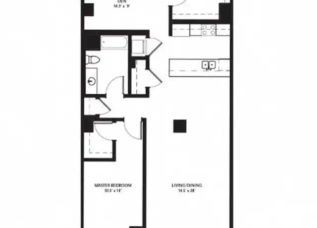 Property at 850 DuSable Lake Shore Dr Unit 1303, Chicago, IL, 60605, 1 bed, 1 bath, [object Object]