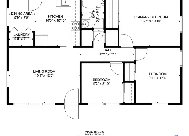 Property at 2605 Fruehauf Rd, Henrico, VA, 23228, 3 beds, 1 bath, [object Object]