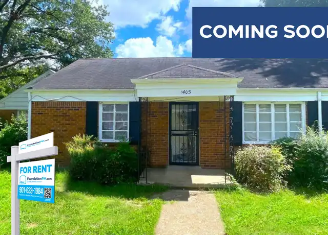 Property at 1405 Semmes St, Memphis, TN, 38114, 2 beds, 1 bath, [object Object]