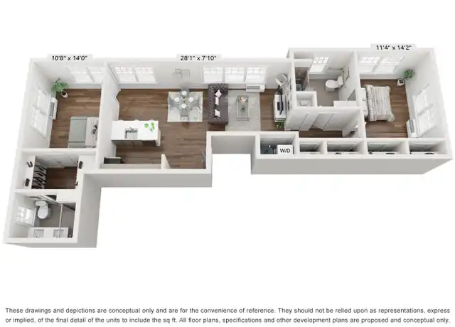 Property at 250 Westfield Ave W Unit 401, Roselle Park, NJ, 07204, 2 beds, 2 baths, [object Object]