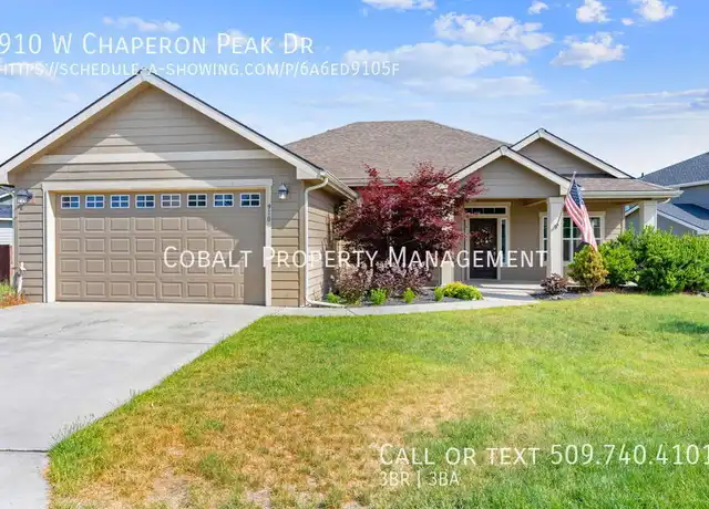 Property at 910 W Chaperon Peak Dr, Spokane, WA, 99224, 3 beds, 3 baths, [object Object]