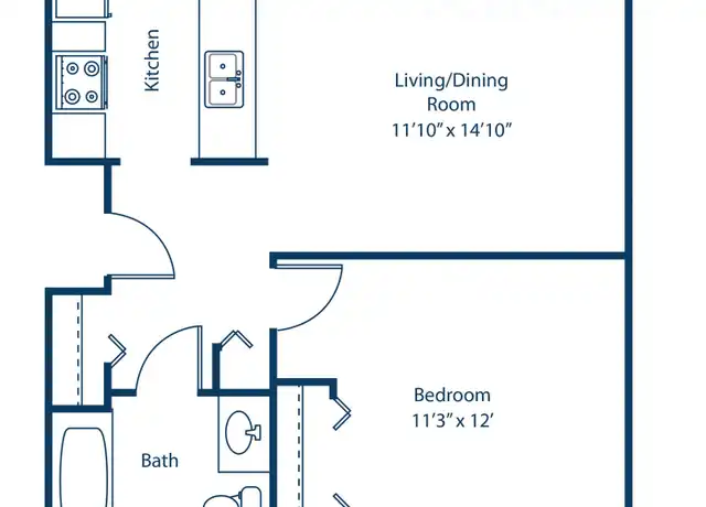 Property at 3131 N Squirrel Rd Unit 1-156, Auburn Hills, MI, 48326, 2 beds, 1 bath, [object Object]