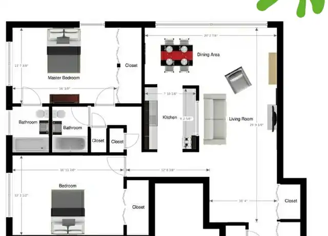 Property at 201 Saint Pauls Ave #407, Jersey City, NJ, 07306, 2 beds, 2 baths, [object Object]