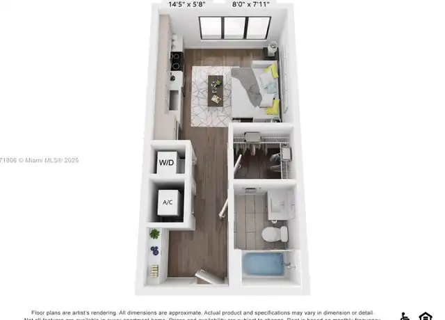 Property at 2800 SW 27th Ter Unit 0209, Miami, FL, 33133, 0 beds, 1 bath, [object Object]