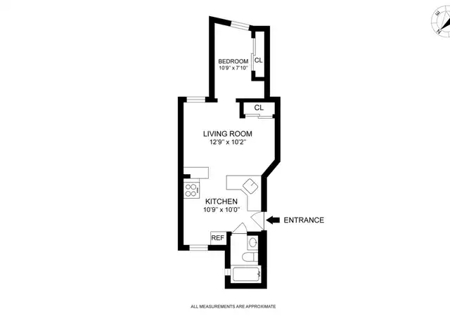 Property at 44 Downing St Unit 5C, New York, NY, 10014, 1 bed, 1 bath, [object Object]