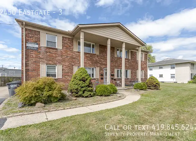 Property at 2450 Eastgate Rd Unit 3, Toledo, OH, 43614, 2 beds, 1 bath, [object Object]