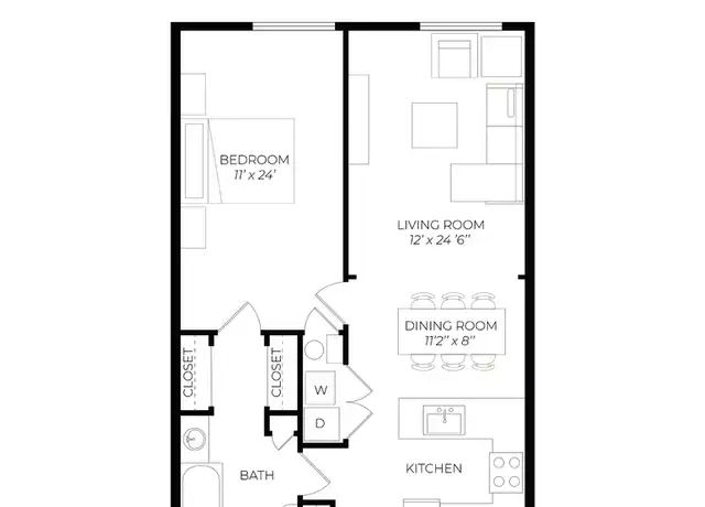 Property at 2505 Fairfax Rd Unit 2509-2D, Greensboro, NC, 27407, 1 bed, 1 bath, [object Object]