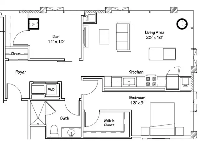 Property at 1010 Lake St Unit 1615, Oak Park, IL, 60301, 1 bed, 1 bath, [object Object]